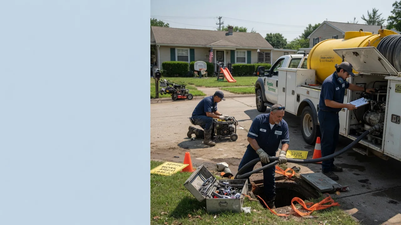 Septic Tank Pumping in Jackson Center, PA near me